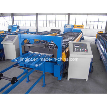 Hot Trapezoidal Steel Profile Wall Roll Forming Machine